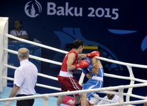 Bakı 2015 birinci Avropa Oyunlarında çərçivəsində boks yarışları davam edir. Azərbaycan, 23 iyun 2015